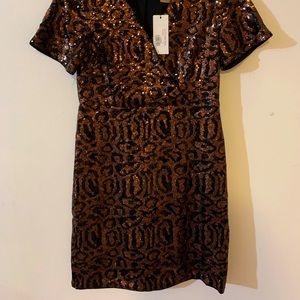 Women cocktail dress size medium. Brand Molly Bracken